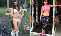 Hình thể nóng bỏng của nữ nông dân U50 