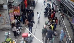 Nghi án nam thanh niên rơi từ tầng cao xuống đất tử vong