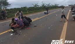 Xe biển xanh tỉnh gây tai nạn, hai giáo viên nguy kịch