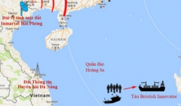 Tàu Anh quốc cứu sống 5 ngư dân Bình Định gặp nạn trên biển