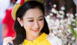 Á hậu Hà Thu bồi hồi nhớ về tuổi thơ đón tết ở cố đô Huế