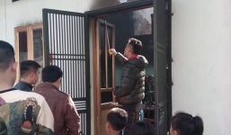 Thắp hương bất cẩn gây cháy nhà, một người nhập viện