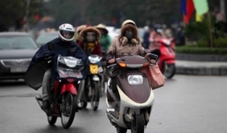 Mùng 4 Tết, miền Bắc mưa nhiều nơi