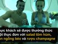 Chi 100 USD cho mỗi suất ăn dưới hồ bơi sâu nhất thế giới