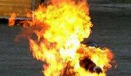 TPHCM: Hai người đàn ông bốc cháy như đuốc