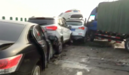 Video thế giới: 27 xe ô tô đâm xe liên hoàn