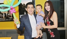 'Chồng trẻ' Phi Thanh Vân chúc mừng sinh nhật con trai giữa scandal tình cảm