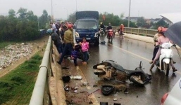 Khởi tố, tạm giam tài xế xe tải đâm tử vong gia đình trên cầu