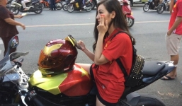 Dân mạng truy tìm 'thánh nữ' cưỡi PKL đến cổ vũ U23 Việt Nam