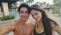 Hoa hậu Hoàn vũ Pia Wurtzbach khoe ảnh hạnh phúc bên bạn trai hot boy