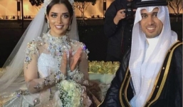 Sững sờ ngắm váy cưới đính 24.000 viên kim cương tỷ phú Dubai tặng vợ