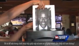 Nhà hàng Mỹ tặng đồ ăn cho thực khách độc thân xé ảnh người yêu cũ