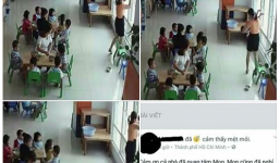 Nữ hiệu trưởng dốc ngược đầu trẻ, dọa ném qua cửa số