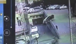 Hai mẹ con sống sót kỳ diệu sau loạt tai nạn giáng xuống