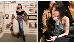 Hoàng Thùy, Song Hye Kyo ngồi hàng ghế đầu trong show tại London