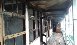 Nhà hàng cháy lớn khiến quốc lộ 1A ách tắc cục bộ