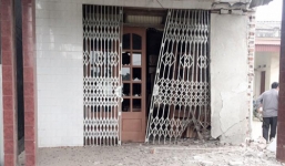 Nổ lớn ở nhà trưởng Công an xã 