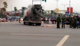 2 chị em gái bị xe bồn cuốn vào gầm, tử vong tại chỗ