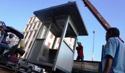 Quận 1 trả lại vọng gác trước Ngân hàng Nhà nước vì lý do an ninh