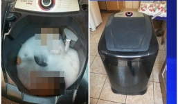 Bé trai 2 tuổi ngã vào máy giặt tử vong do bất cẩn của bà nội