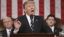 Trump được ủng hộ lớn với bài phát biểu đầu tiên tại quốc hội