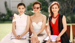 Hoa hậu Ngọc Duyên tinh khôi đọ dáng cùng Hằng Nguyễn tại Miss Tourism