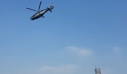 Trực thăng “ma” bay mà không khởi động cánh quạt