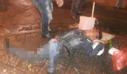 Camera ghi lại cảnh xe 'điên' đâm 10 xe máy ở Hà Nội, 6 người bị thương