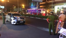 2 vợ chồng thương vong vì bị ôtô tông tối 8/3