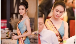 Mỹ nhân học giỏi nhất HHVN khoe vẻ đẹp quyến rũ tại lễ hội cafe