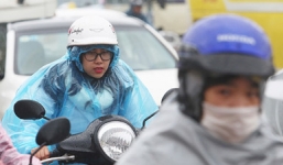 Đêm nay, Bắc Bộ chuyển rét có mưa nhỏ, mưa phùn