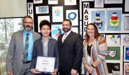 Con trai Bằng Kiều xuất sắc đạt giải thưởng đặc biệt ở Mỹ