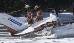 Hai máy bay đâm nhau trực diện ở Canada