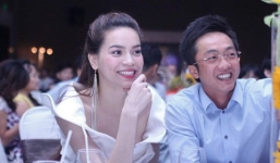 Hồ Ngọc Hà và Cường Đô tiếp tục hội ngộ cổ vũ con trai Subeo thi bơi