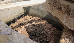 Phát hiện bộ hài cốt khi hút bể phốt xây nhà tại Thanh Hóa