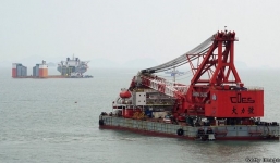 Hàn Quốc trục vớt được phà Sewol sau 3 năm thảm họa