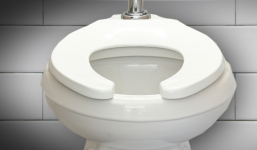 Tại sao bệ ngồi bồn cầu trong các toilet công cộng lại có hình chữ U?