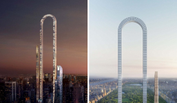 Tòa nhà với thiết kế hình chữ U phá vỡ mọi kỷ lục về chiều cao trên thế giới được hé lộ