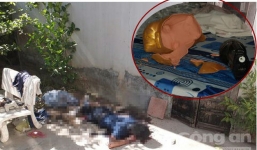 Vụ 2 mẹ con chết thảm bên hông nhà: Cửa phòng ngủ và heo đất bị đập vỡ