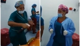 Video: 6 y tá nhảy nhót tưng bừng cạnh bàn mổ gây phẫn nộ