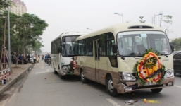 Xe đưa tang đâm liên hoàn 4 ô tô, 2 xe máy khiến 1 người tử vong