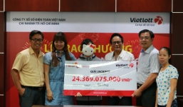 Mua vé số theo ngày sinh, nữ nhân viên trúng Jackpot của Vietlott hơn 24 tỷ đồng