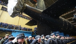 [ẢNH] Nga hạ thủy tàu ngầm hạt nhân thứ 2 lớp Yasen