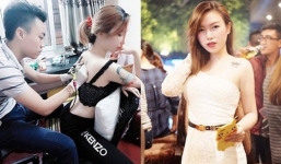 Gái xinh bị gọi là 'điên' khi xăm hình bạn trai kín người