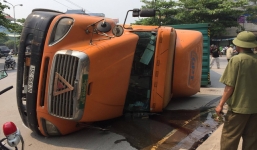 Danh tính 2 nạn nhân tử vong ban đầu trong TNGT container đè nát ô tô con 