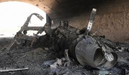 Mỹ nói tấn công tên lửa đã xóa sổ 20\% chiến đấu cơ Syria