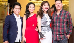 Vợ 3 sao nhạc đỏ Trọng Tấn, Đăng Dương, Việt Hoàn cùng đọ sắc