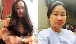 Sau nửa năm, sự thay đổi của bà bầu khiến nhiều người phải giật mình