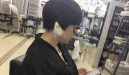 Đi làm tóc, người phụ nữ bị thợ cắt tóc xẻo mất một phần bên tai