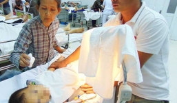 Bé trai gần 3 tuổi đứt lìa chân khi chui qua gầm tàu